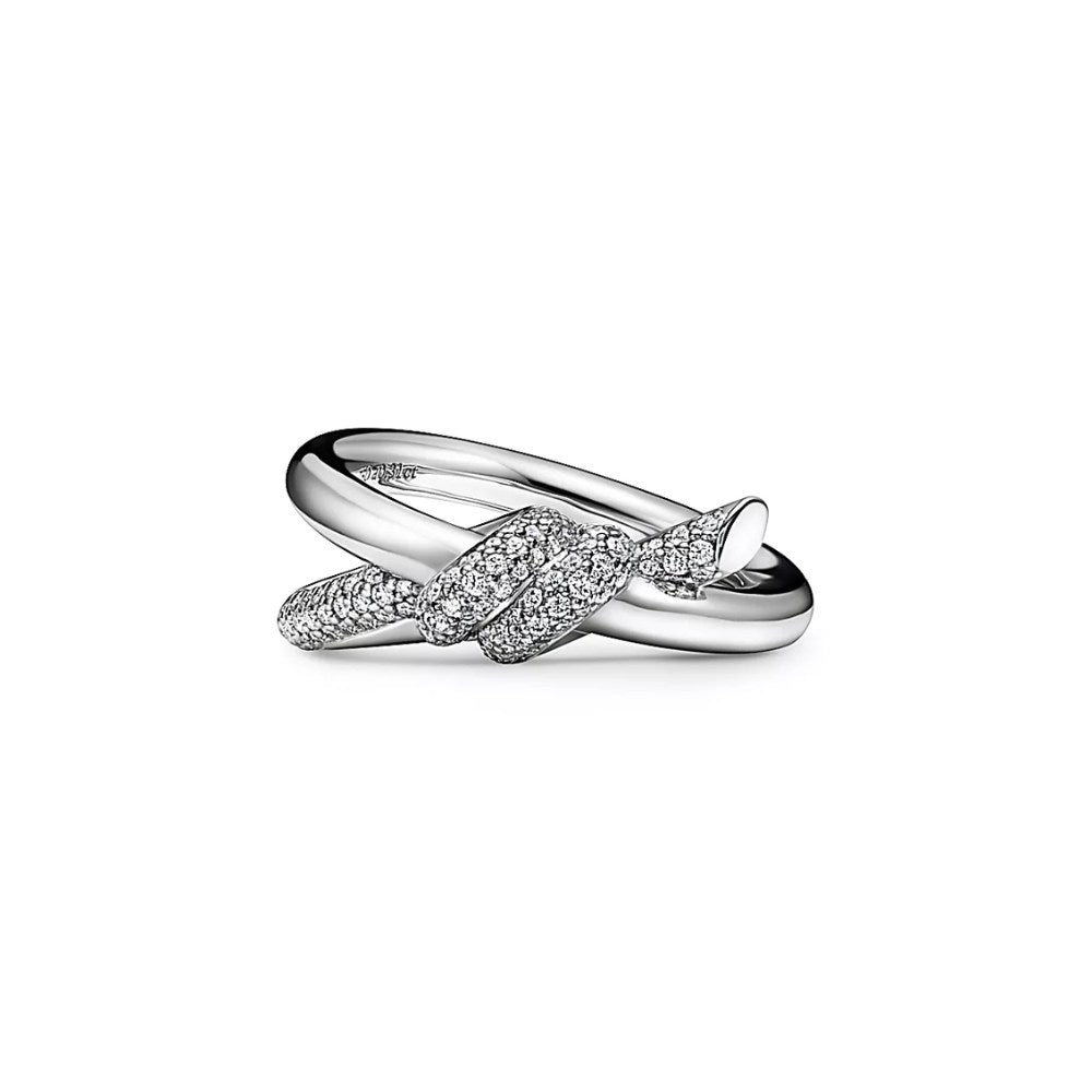 Diamond Knot Ring