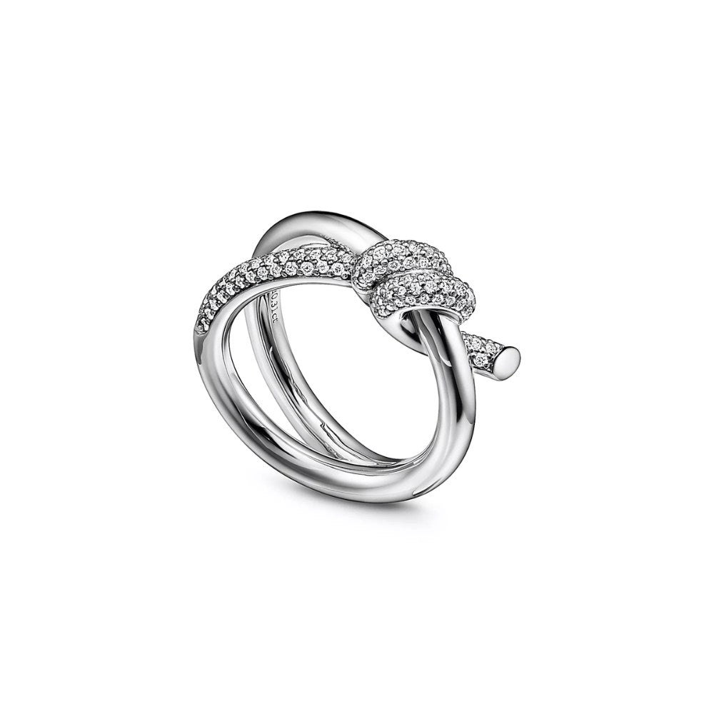 Diamond Knot Ring